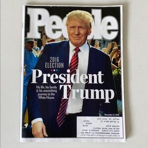 People Magazine President Trump November 2016